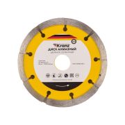 Диск алмазный двойн. сегментный 125х22.2мм сухая резка Kranz KR-90-0101-2