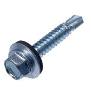 Саморез кровельный 5.5х32 цинк (уп.60шт) коробка СТРОЙМЕТИЗ 2070234