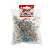 Дюбель для гипсокартона «бабочка» 10х50 с сам. 4х60 (пакет) (уп.40шт) Tech-Krep/Zitar 126702