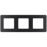Рамка 3-м Inspiria антрацит IEK 673953