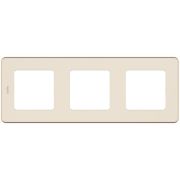 Рамка 3-м Inspiria сл. кость IEK 673951