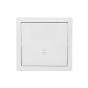 Выключатель проходной 1-кл. ОП LETO бел. LEZARD 752-0200-105